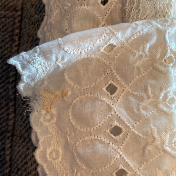Vintage 40’s White Child’s Baby Girls Dress & Slip 3-6 months? - Picture 5 of 7